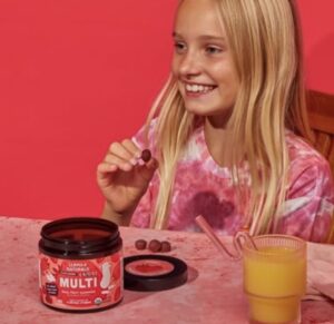 llama kids multivitamin gummies