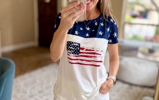 mary patriotic tee