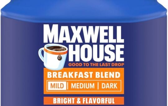 maxwell house breakfast blend 25.6 oz