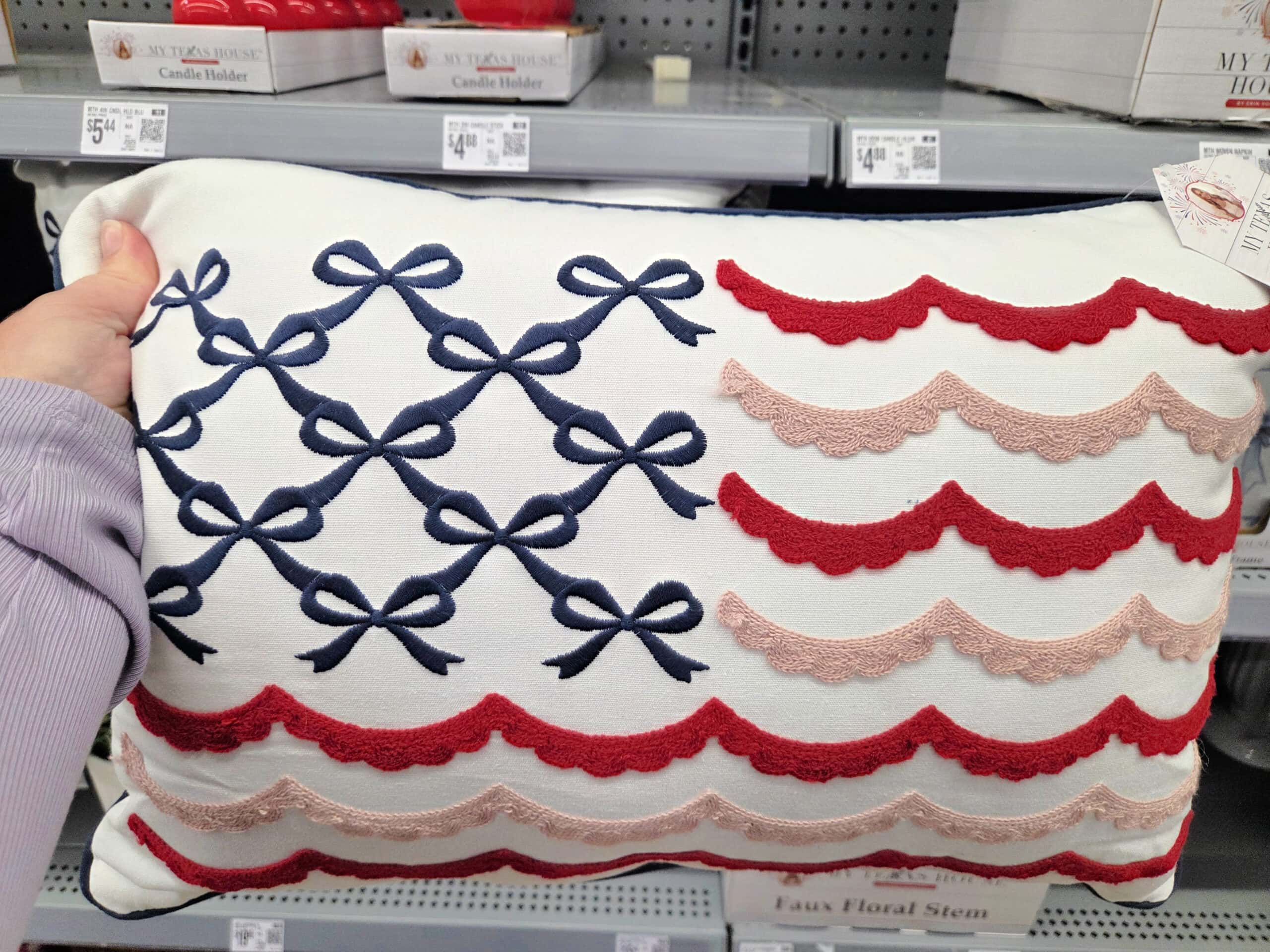 my texas house flag pillow