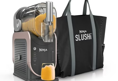 ninja slushi with bag