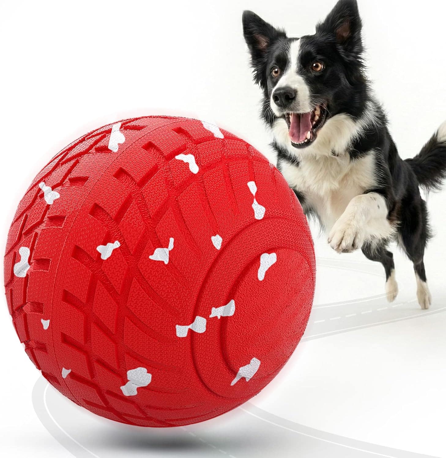 red moving ball