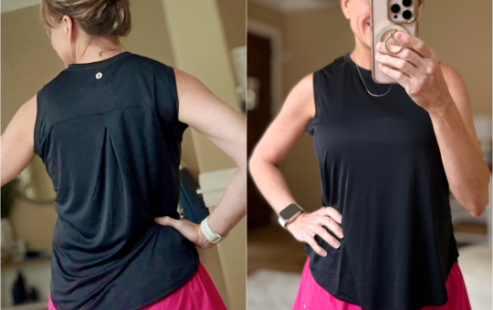 santiny workout black tops