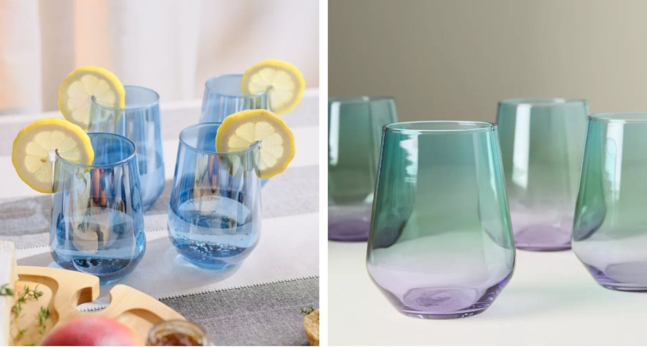 stemless wine glass dupe