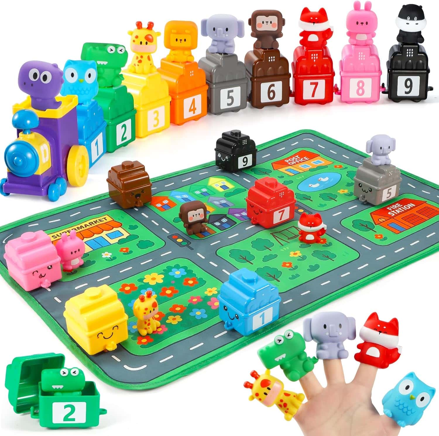 train set play mat