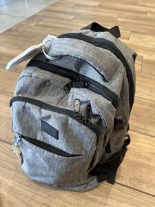 travel backpack