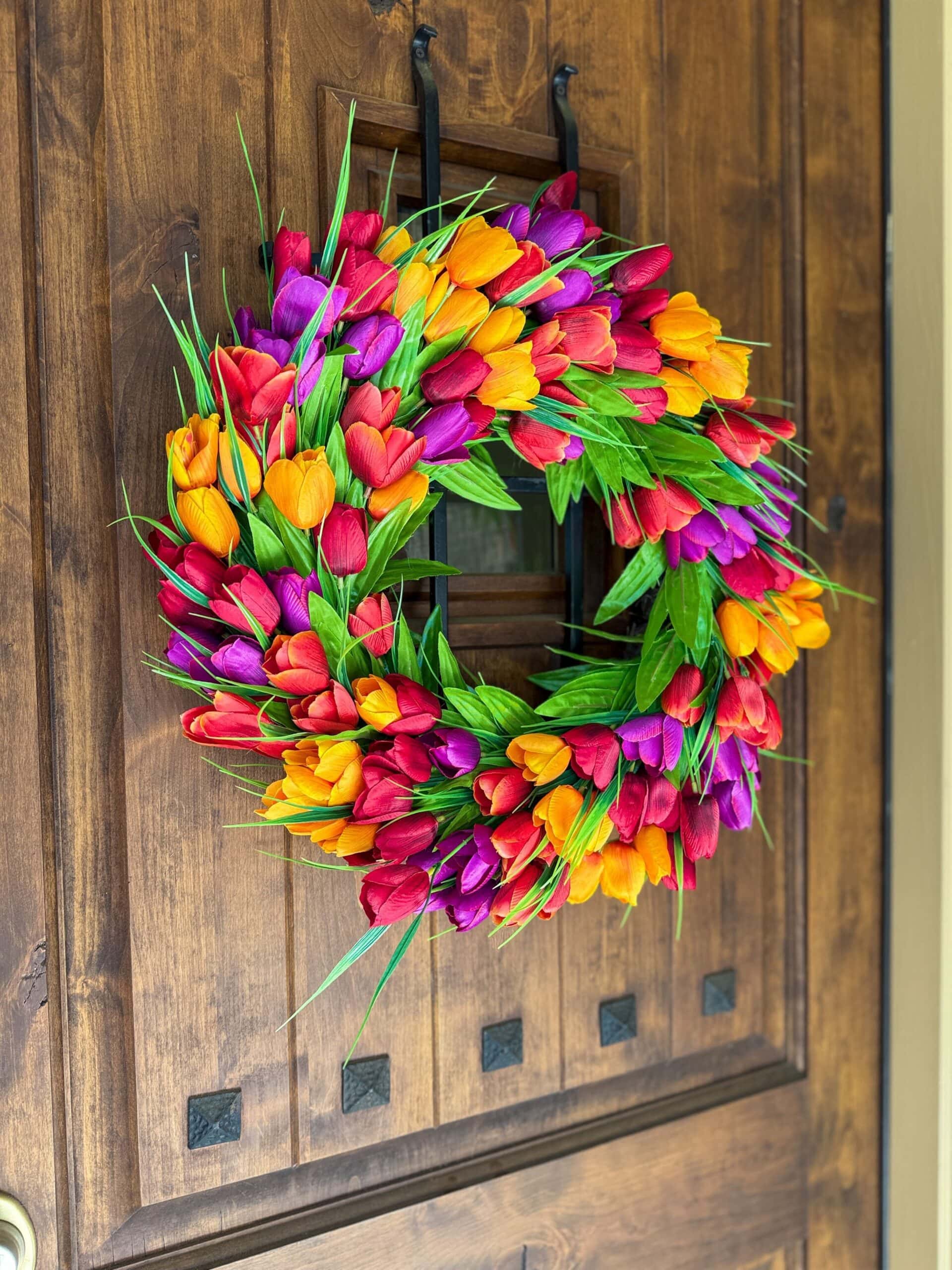 tulip wreath tulip wreath