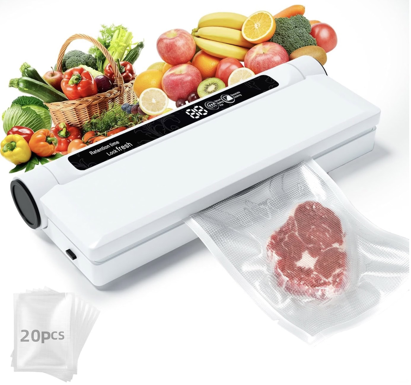 vacuum sealer with 20 bags lsa vacuum sealer with 20 bags lsa