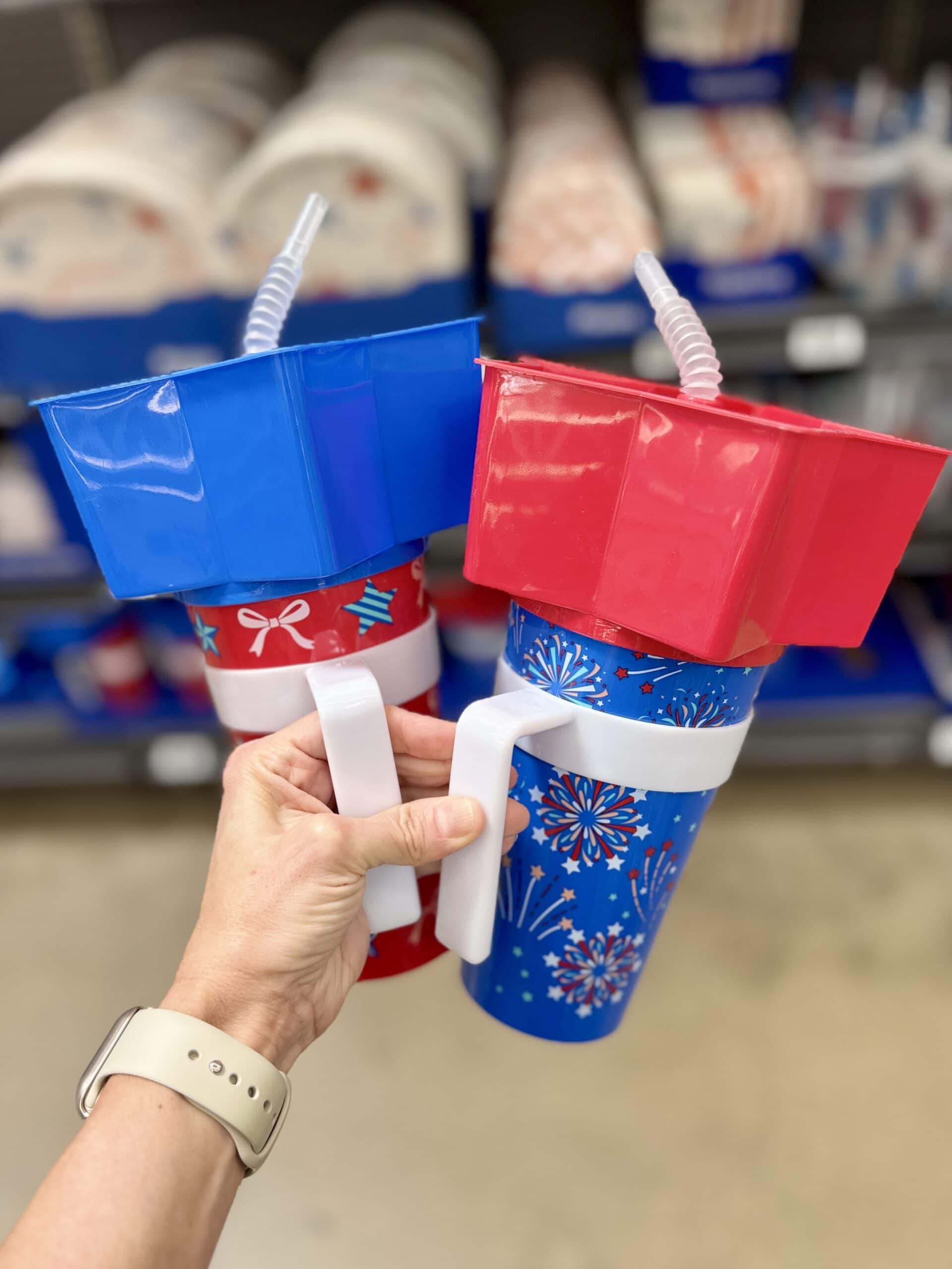 walmart patriotic stadium cups