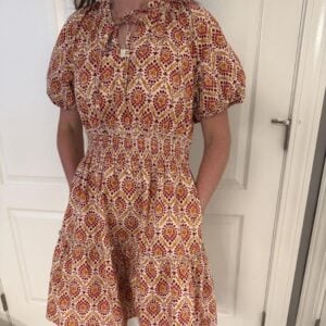 womans amazon printed dress