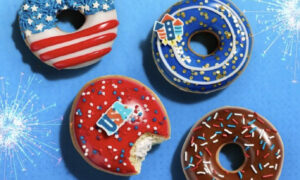 4th of July Krispy Kreme