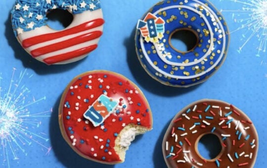 4th of July Krispy Kreme