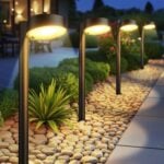 Ahaorigin 8 Pack Solar Pathway Lights