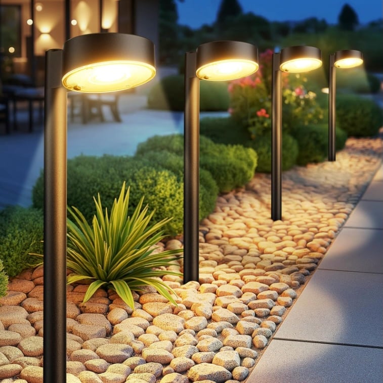 Ahaorigin 8 Pack Solar Pathway Lights Ahaorigin 8 Pack Solar Pathway Lights