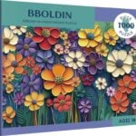BBOLDIN Colorful Flower 1000pc Jigsaw Puzzle