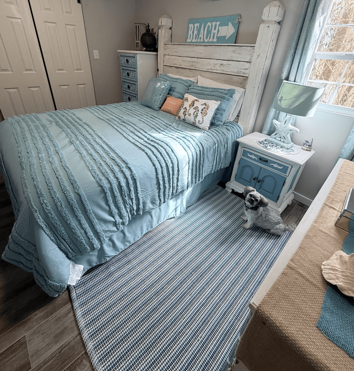 BEDELITE Boho Tufted Comforter Blue BEDELITE Boho Tufted Comforter Blue