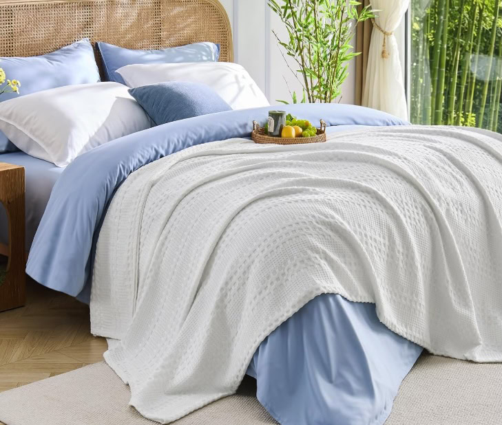BEDELITE Cooling Waffle Blanket