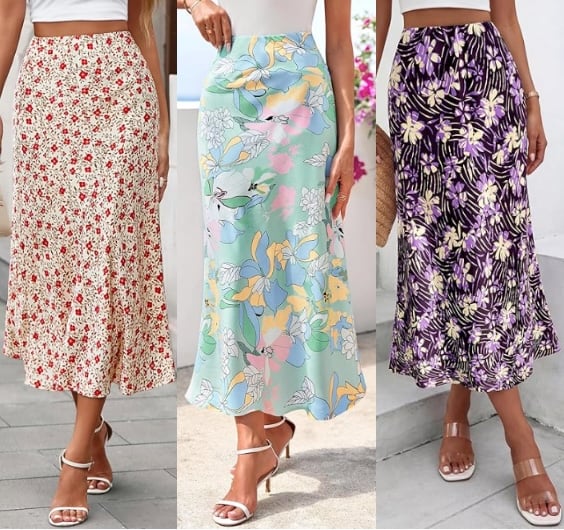 BTFBM Satin Skirts