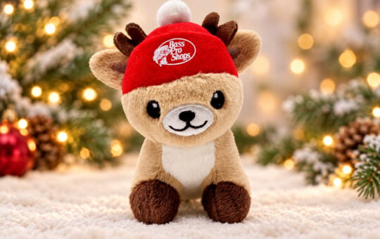 Bass Pro Reindeer Plushie