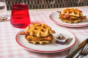 Chick fil A Chicken & Waffles Sandwiches