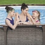 Coleman Power Steel 18 ft. x 48 in. Round Metal Frame Above Ground Pool Set