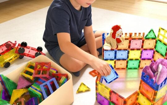 Coodoo Magnetic Tiles Kids Toys STEM 1