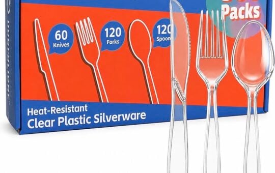 Degralight Plastic Disposable Cutlery Utensils Silverware