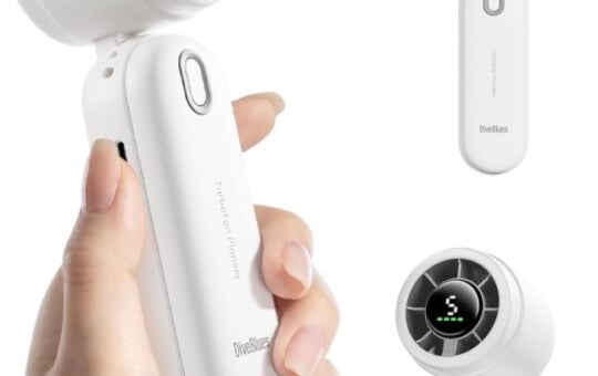 Diveblues High Speed Portable Handheld Turbo Fan