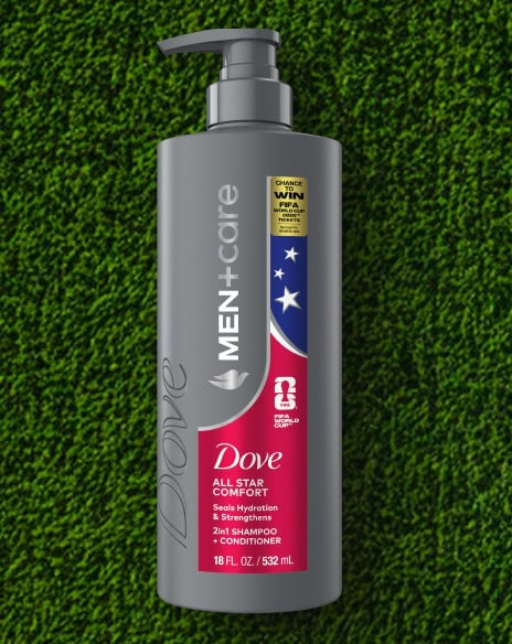 Dove Men Believe Hydrating 2 in 1 Shampoo & Conditioner