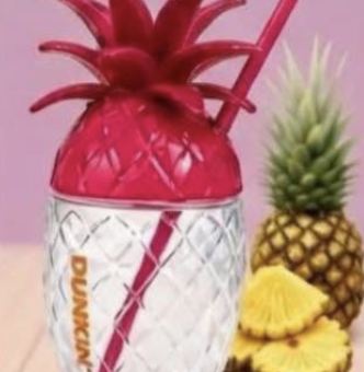 Dunkin Pineapple Cup