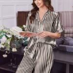 Ekouaer Womens Silk Pajamas (1)