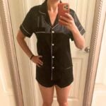 Ekouaer satin silk pajama shorts set (4)