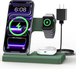 GETPALS Wireless Charger iPhone Charging Station Apple
