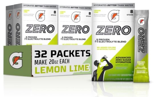 Gatorade Zero Sugar Powder Electrolyte Powder Drink Mix