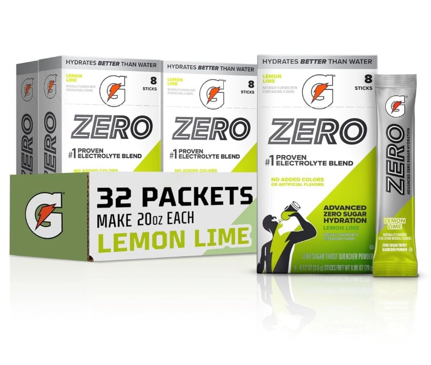 Gatorade Zero Sugar Powder Electrolyte Powder Drink Mix Gatorade Zero Sugar Powder Electrolyte Powder Drink Mix