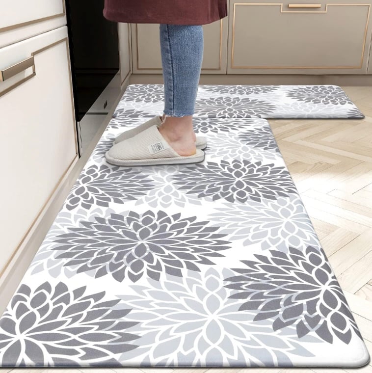 HEBE Anti Fatigue Kitchen Rugs Sets