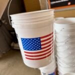 Home Depot Leaktite America 250 5 Gallon Bucket Flag