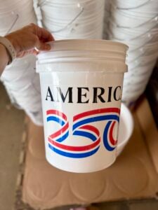 Home Depot Leaktite America 250 5 Gallon Buckets