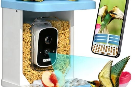 MAXDONE Smart Bird Feeder with Camera