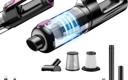 MONOZEL Cordless Handheld Vacuum Cleaner