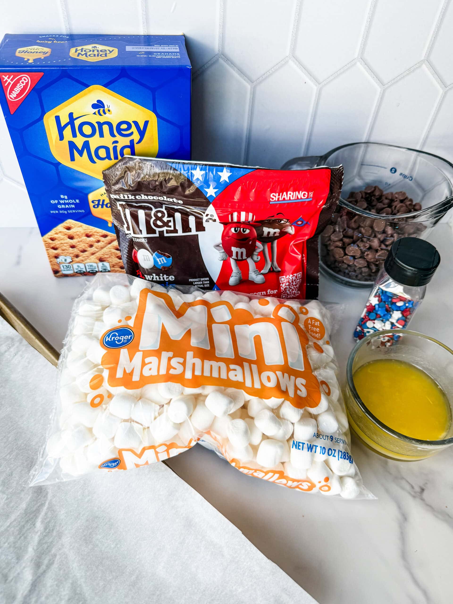 Patriotic S'mores Bark 18