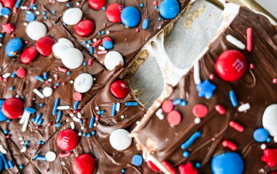 Patriotic S'mores Bark 56