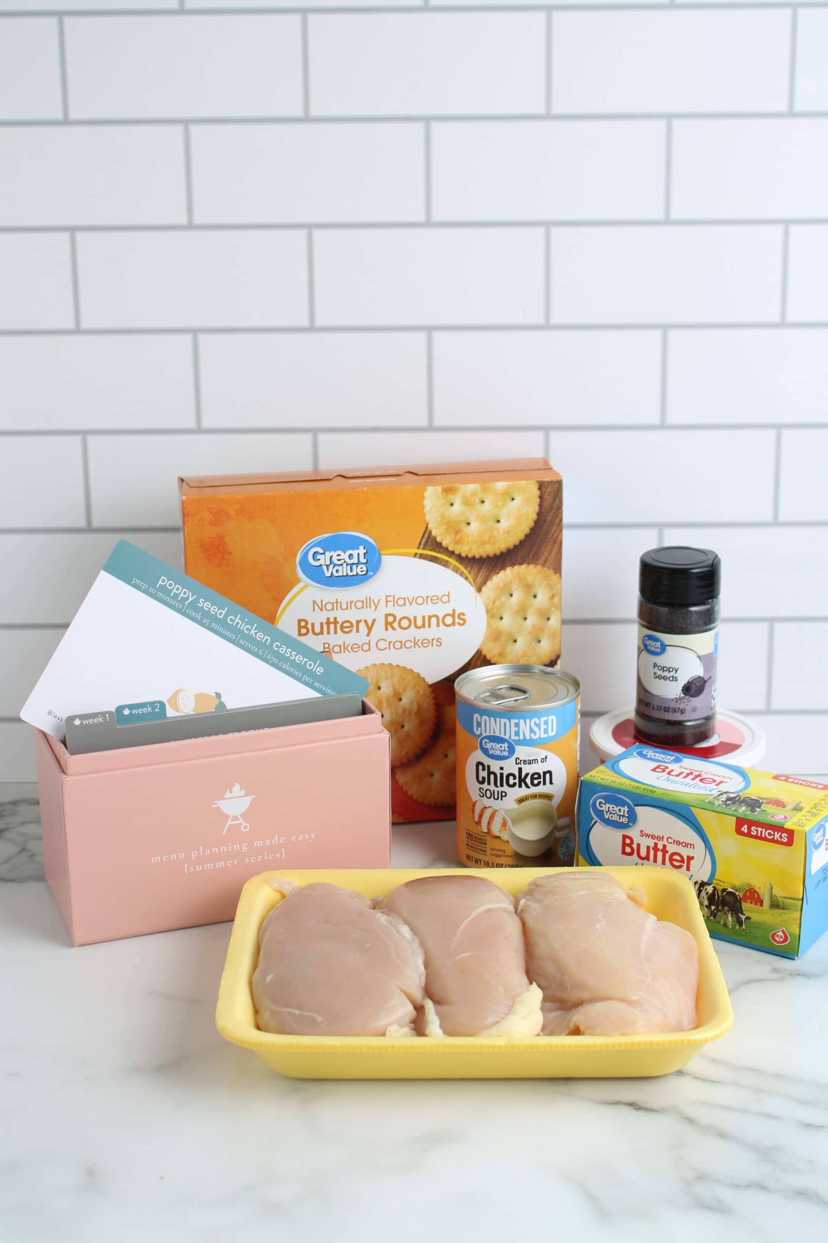 Poppy Seed Chicken Casserole Ingredients