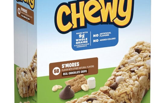 Quaker Chewy Granola Bars, S'mores, 58 Count