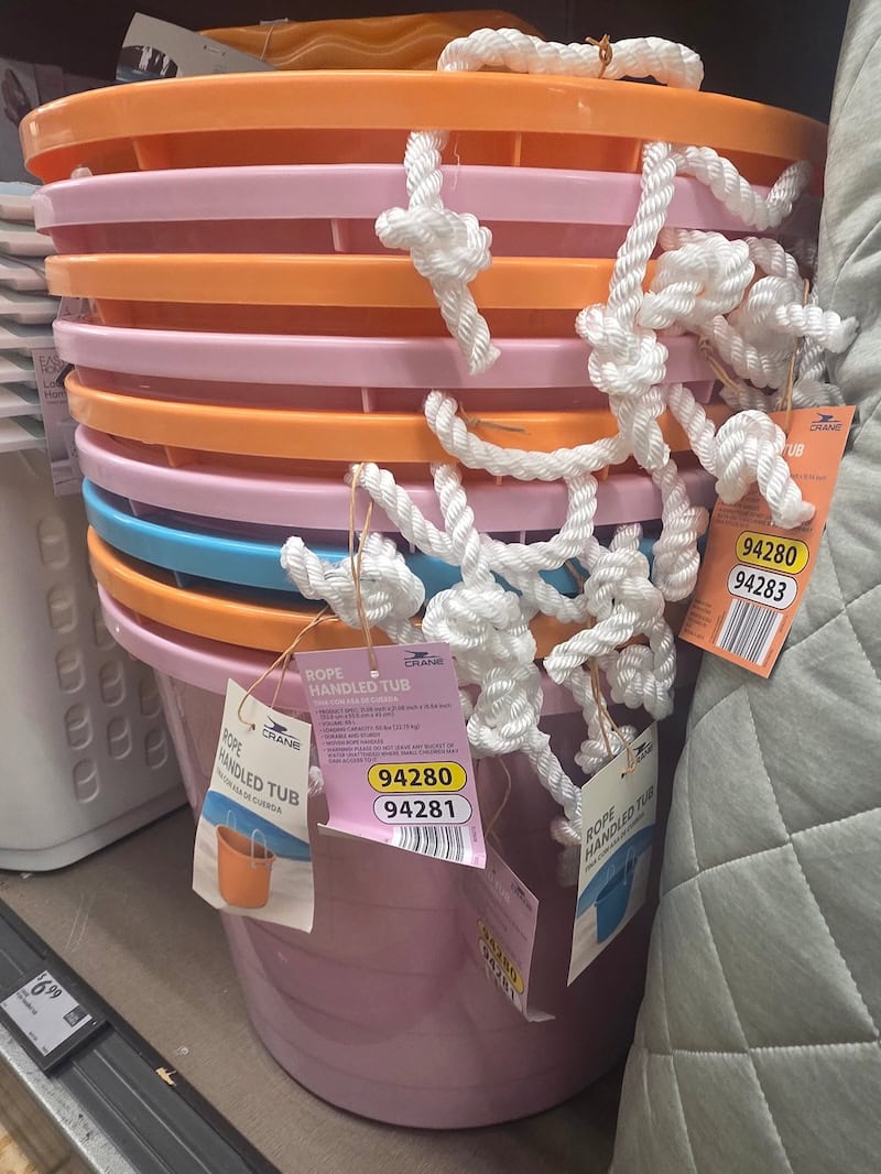 Rope Handled Tub 2 Rope Handled Tub 2