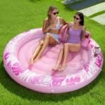 SLOOSH Inflatable Tanning Pool Lounger Float
