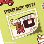 Scooters Drive Thru Sticker