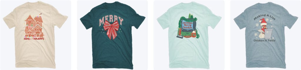 lowes holiday tees