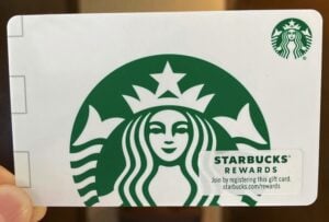 Starbucks Gift Card