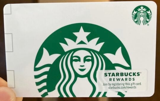Starbucks Gift Card